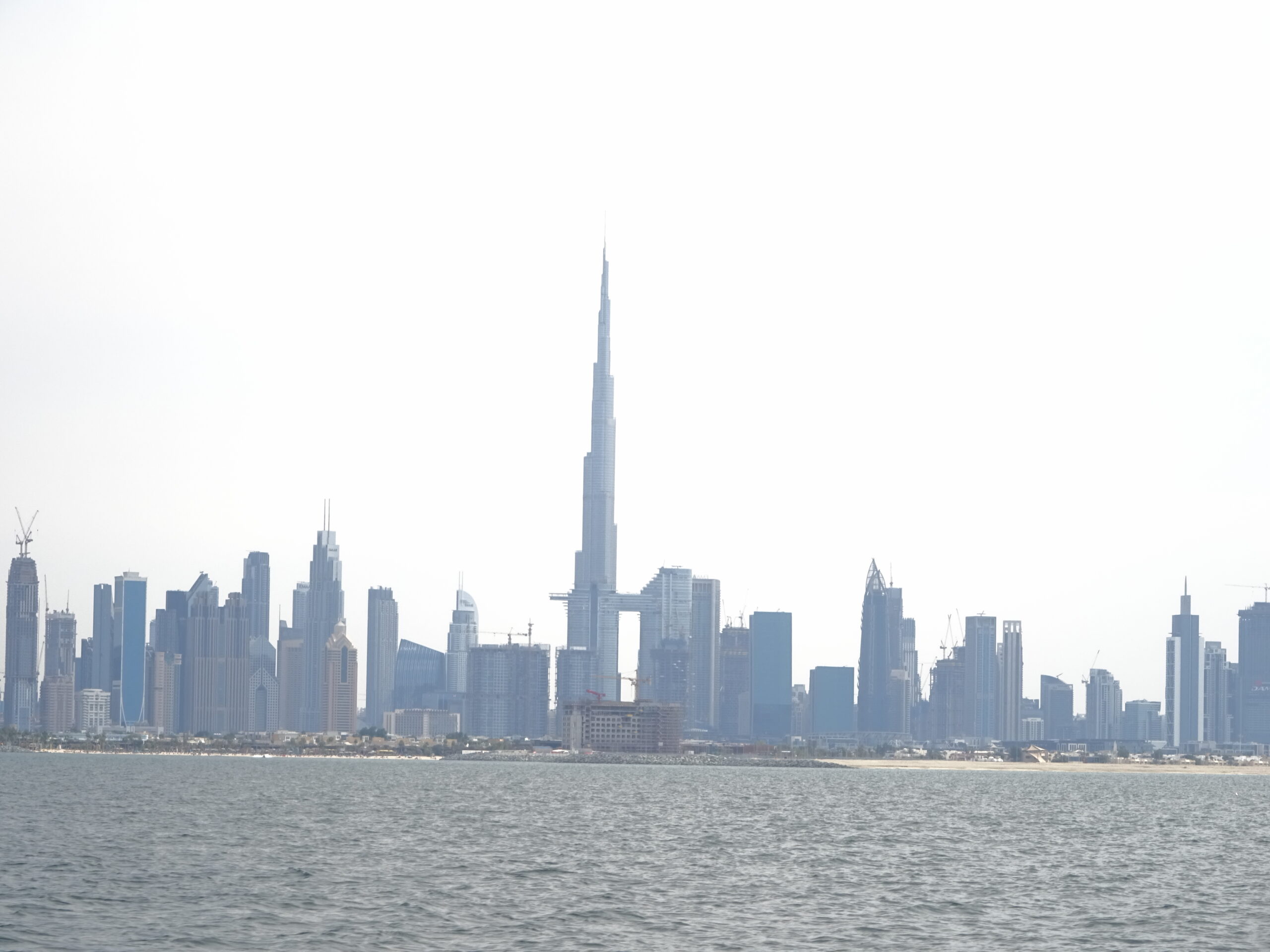 Burj Khalifa skyline in Dubai, UAE