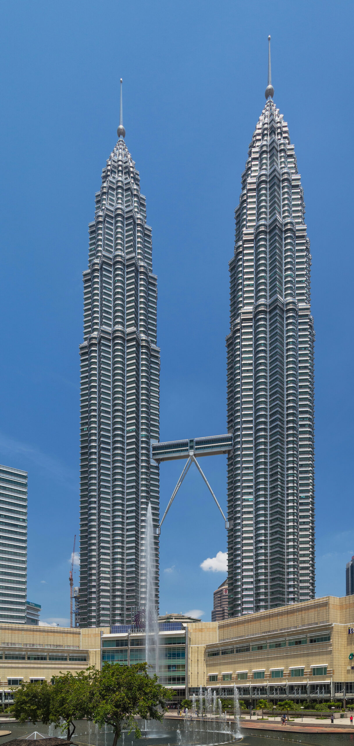 Petronas Towers skyline in Kuala Lumpur, Malaysia