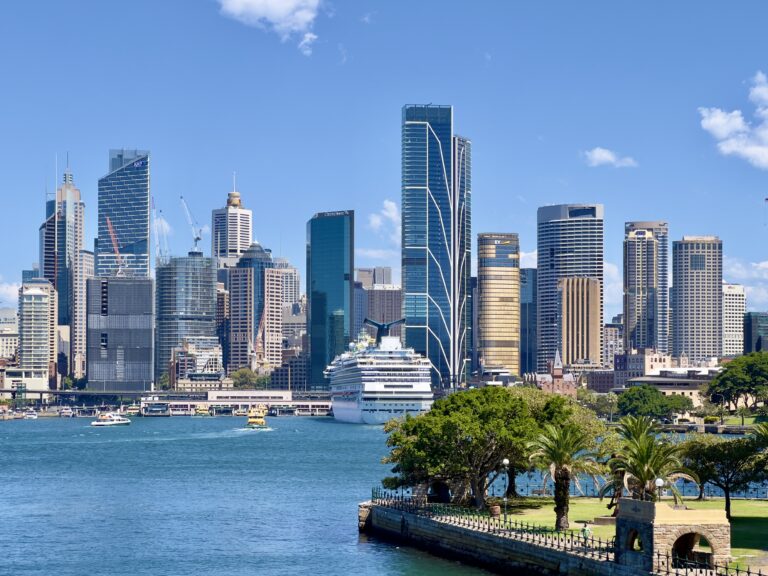 Sydney skyline representing how to retire early in Australia through FIRE